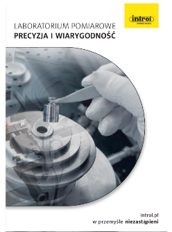 Okładka folderu Laboratorium Pomiarowego INTROL 2025